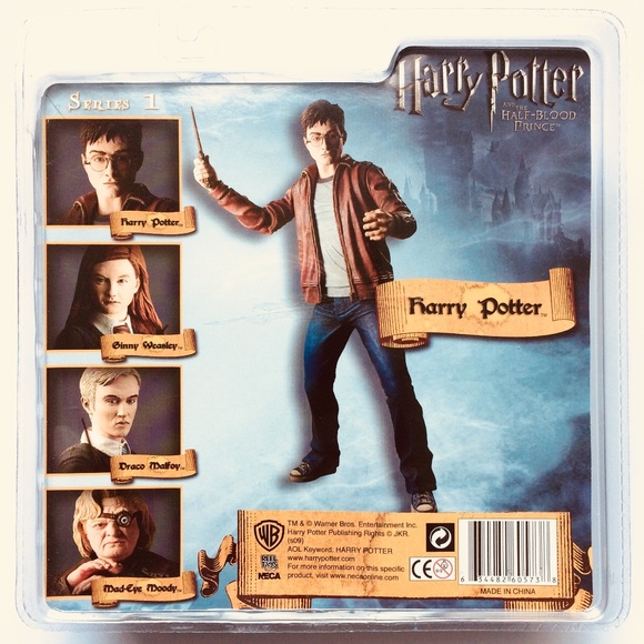 NECA Harry Potter Half-Blood Prince Series 1 HARRY Figure - Picture 3 of 3